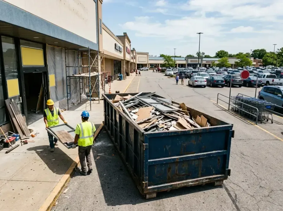 retail-store-renovation-debris-003 — frequently asked questions, Roll-off Dumpster Rentals in Golden Valley, MN